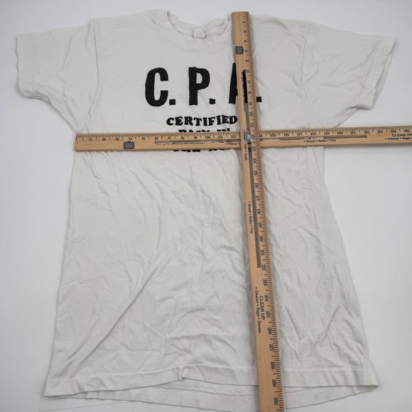 Vintage Fruit of the Loom CPA Certified Pain in the Ass Graphic T Shirt X-Large - Picture 7 of 9